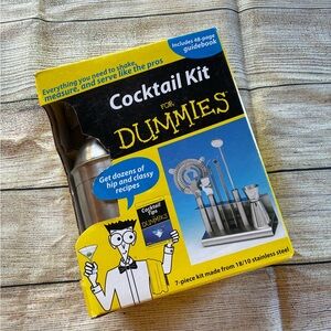 Cocktail Kit for - Stainless Steel Bar Set